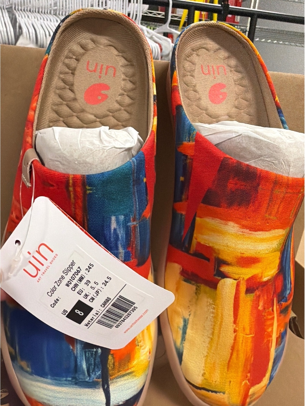 SKU 3531/042 UIN Color Zone Slip ON Loafers
